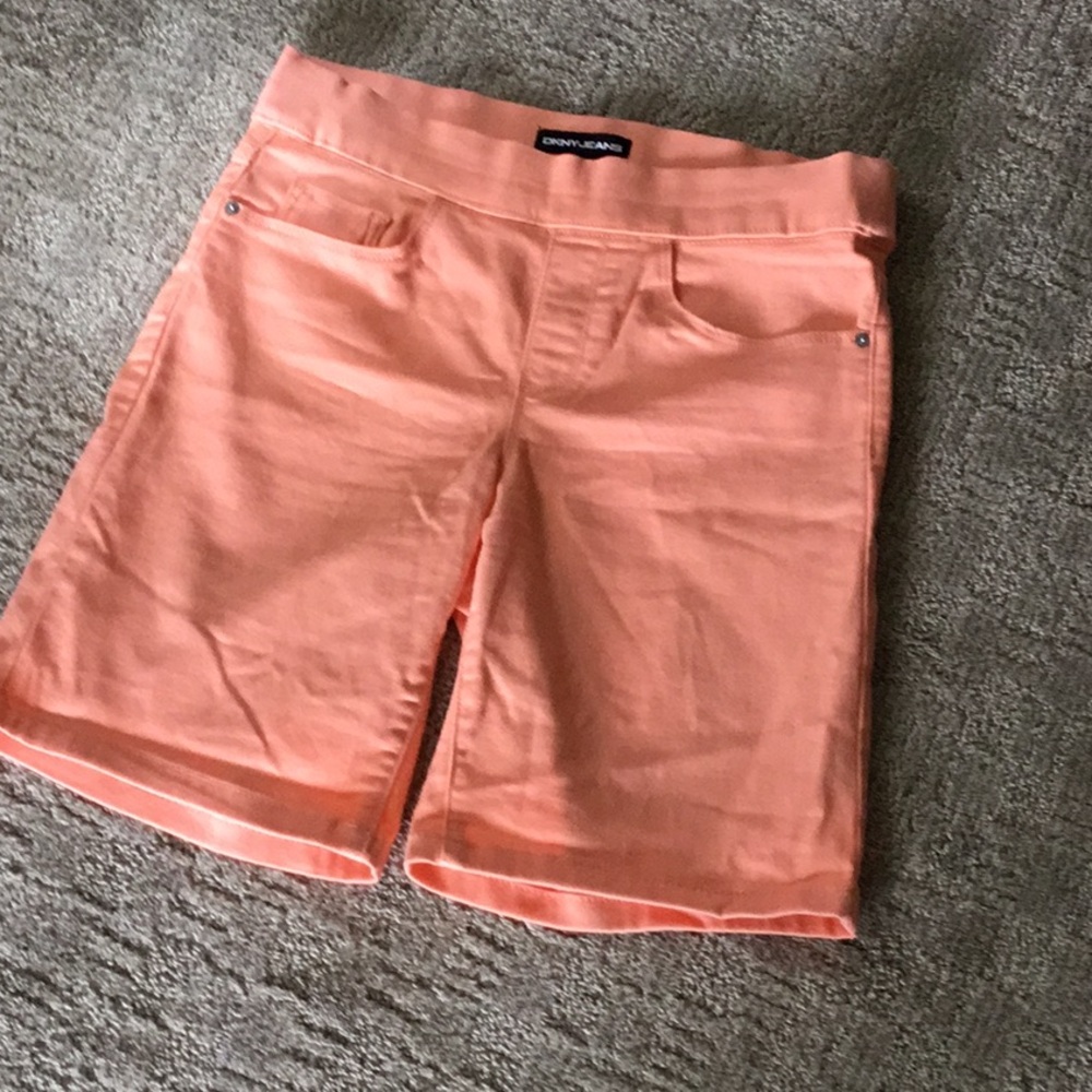 DKNY tangerine color size Sm shorts